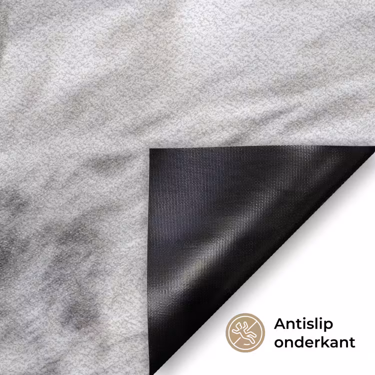 Vrouw - Zwaan - Wit Deurmat klein -antislip_NL