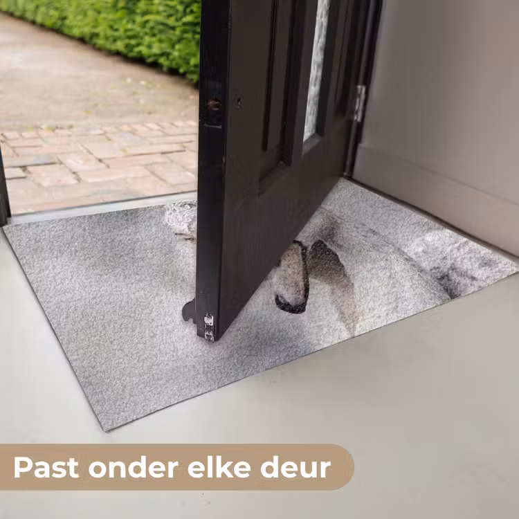 Vrouw - Zwaan - Wit Deurmat klein -USP_NL