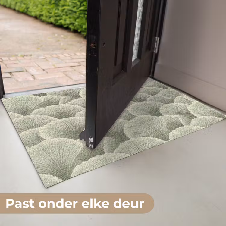 Waaier - Blad - Groen Deurmat klein 898 -USP_NL