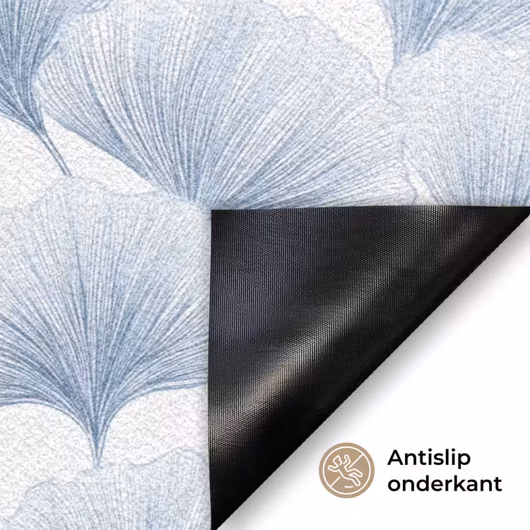 Waaier - Modern - Blauw Deurmat klein 898 -antislip_NL