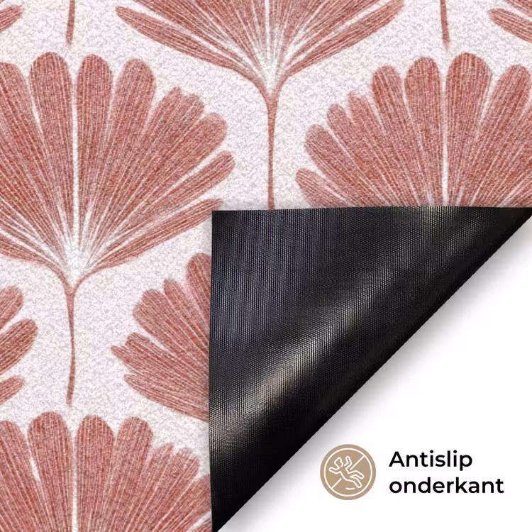 Waaier - Motief - Terra Deurmat klein 898 -antislip_NL