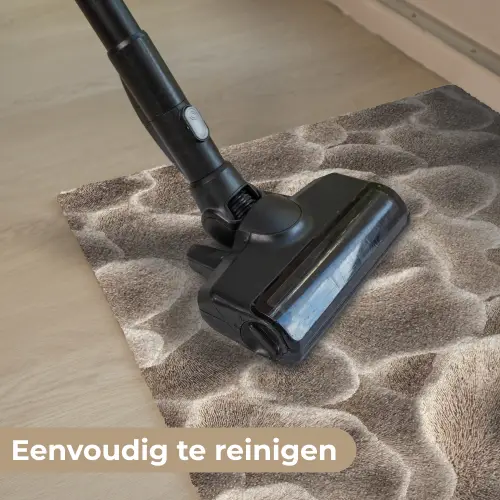 Waaiervorm - Beige - Vezel textuur Deurmat klein 898 -reinigen_NL