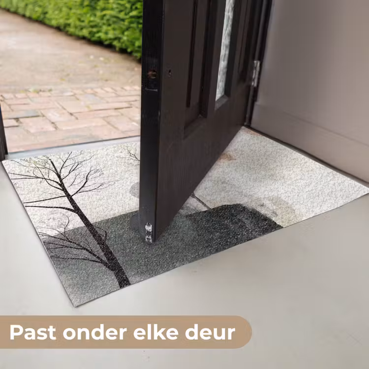 Wabi sabi - Beige - Plant Deurmat klein -USP_NL