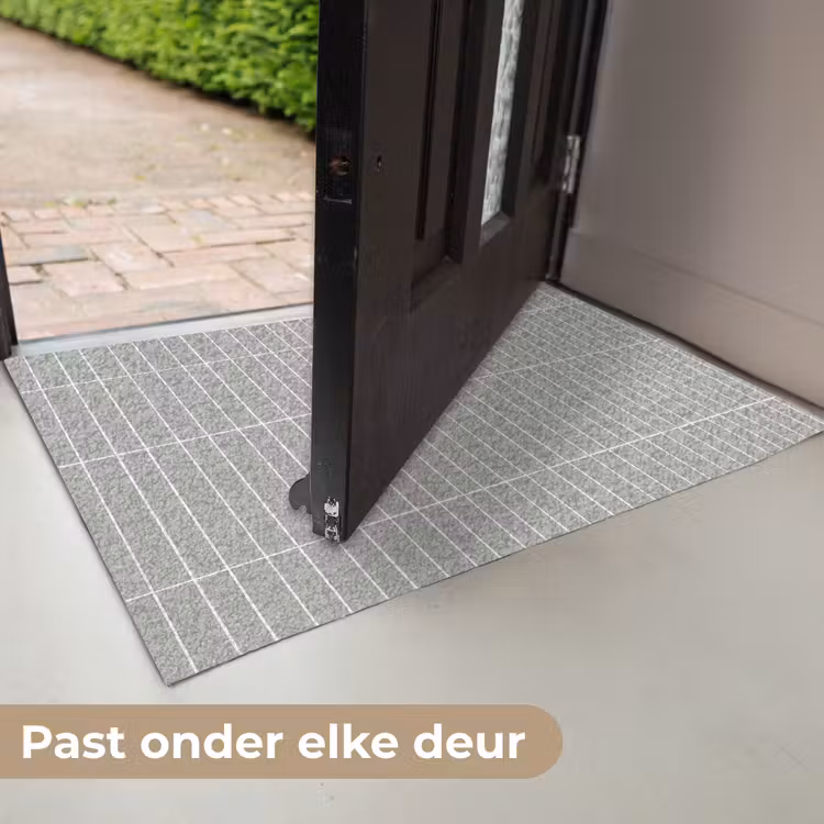 Wandtegel - Verticaal - Lichtgrijs Deurmat klein 898 -USP_NL