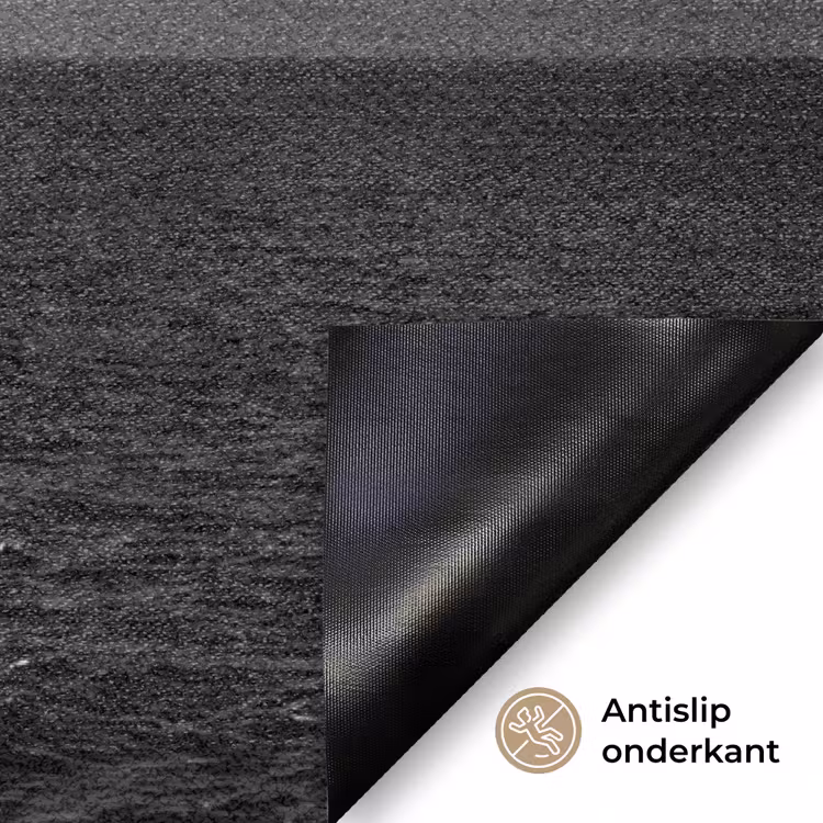 Water - Boot - Lucht - Natuur - Zwart-wit Deurmat klein -antislip_NL