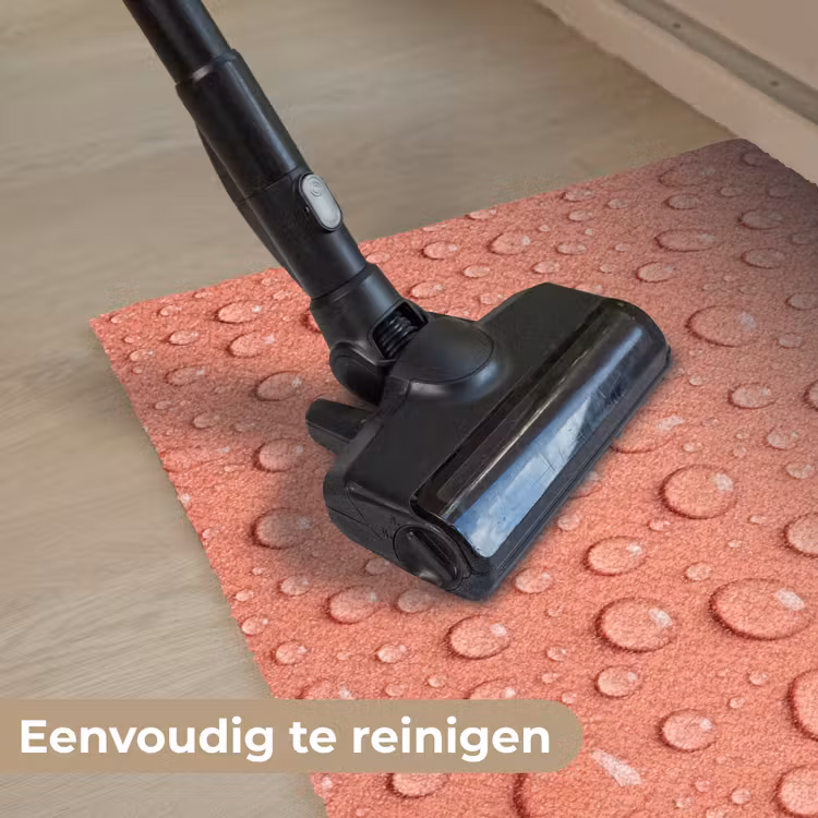 Water - Druppels - Roze Deurmat klein -reinigen_NL