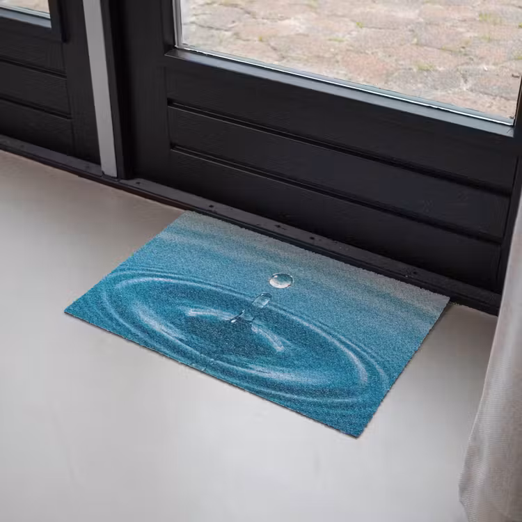 Waterdruppel - Water - Oppervlakte Deurmat klein -sfeer2