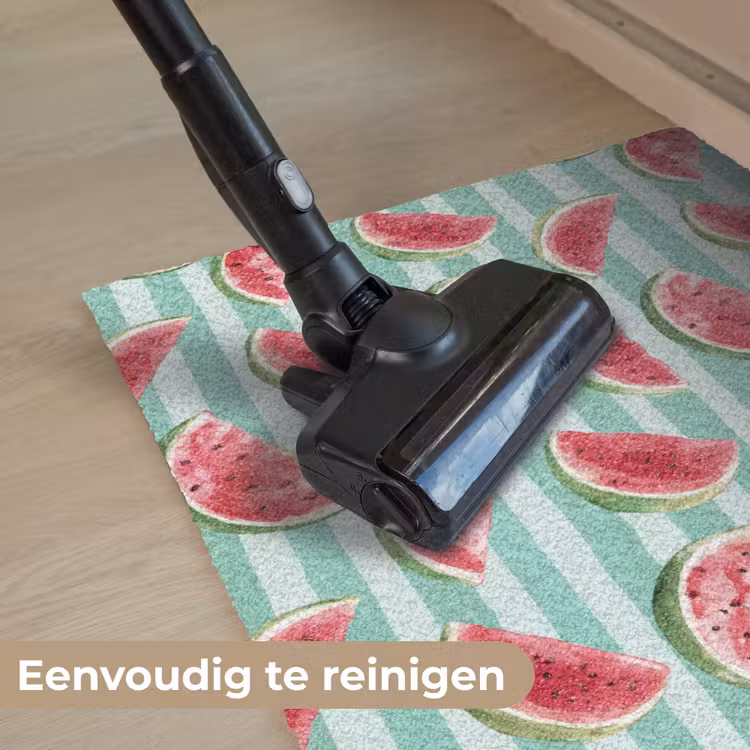 Watermeloen - Strepen - Groen Deurmat klein 898 -reinigen_NL