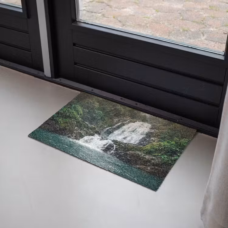 Waterval - Bos - Natuur - Groen Deurmat klein -sfeer2