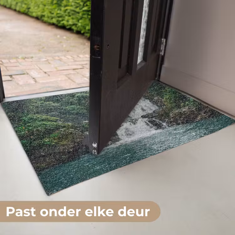 Waterval - Bos - Natuur - Groen Deurmat klein -USP_NL