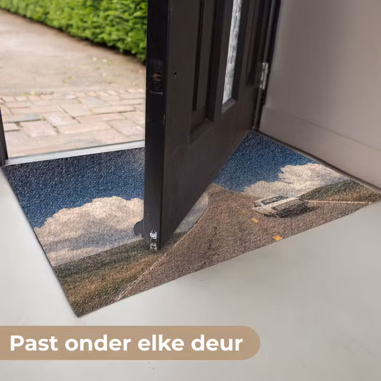 Deurmat - Weg - Maan - Nacht - Weg - Maan - Nacht Deurmat klein