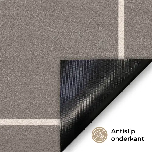 Welkom - Bruin Deurmat klein -antislip_NL