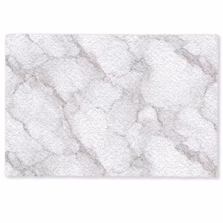Wit - Marmer - Bruin Deurmat klein 898 -zkaufland3d