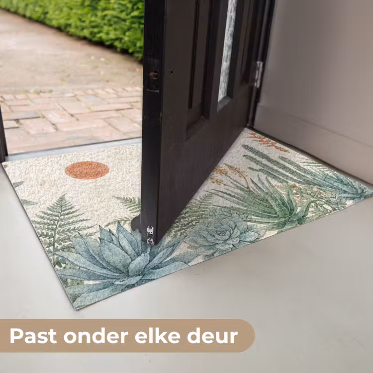 Woestijn - Planten - Groen Deurmat klein -USP_NL