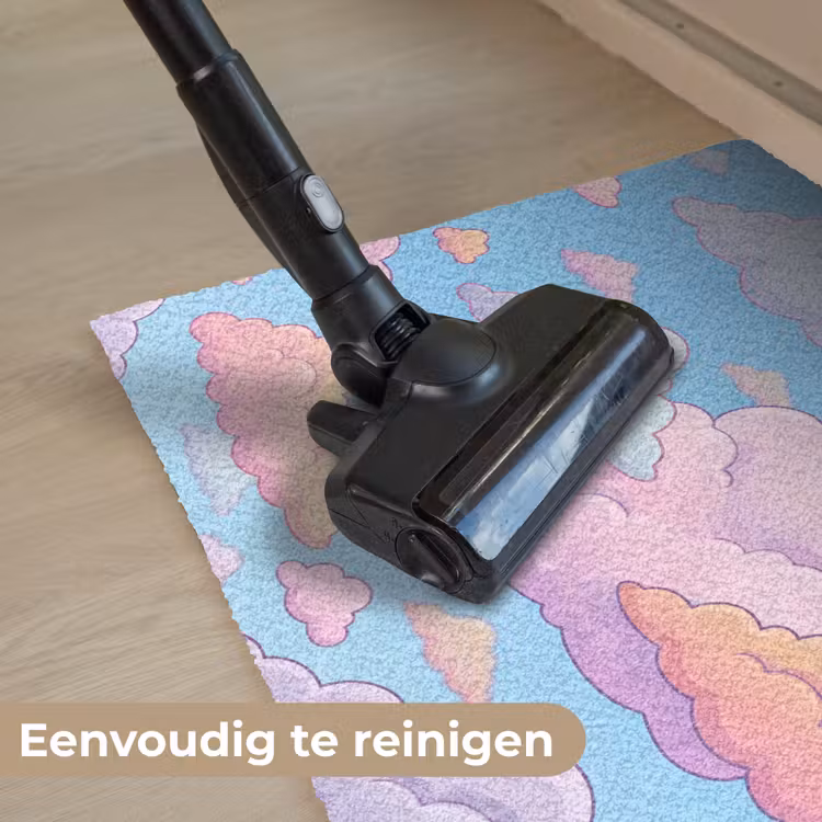 Wolk - Lucht - Natuur - Illustratie - Pastel Deurmat klein -reinigen_NL