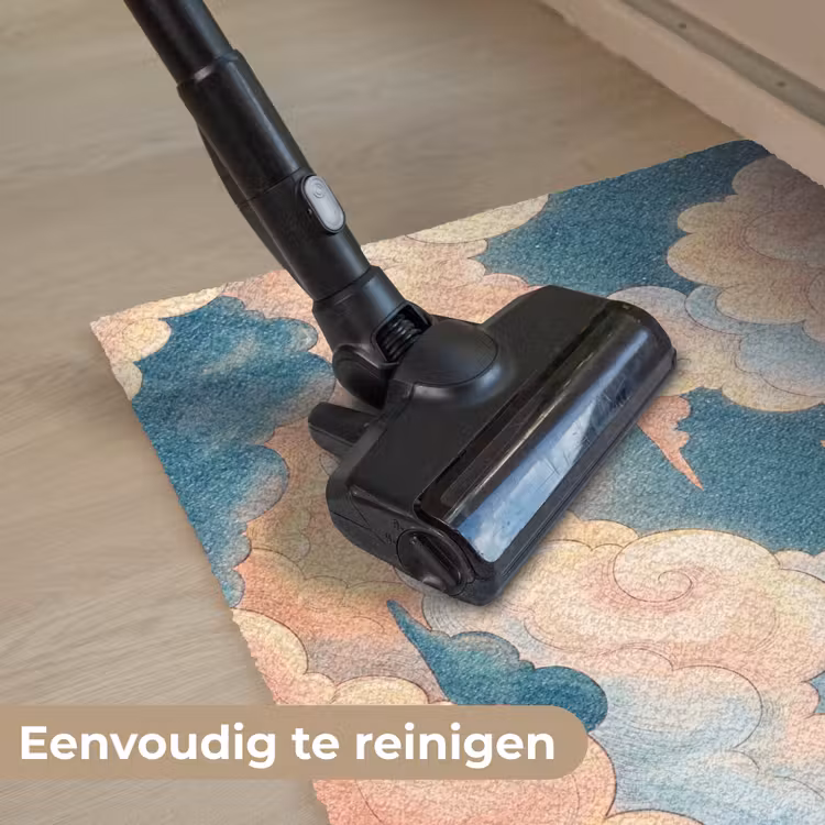 Wolk - Lucht - Natuur - Illustratief - Oranje Deurmat klein -reinigen_NL