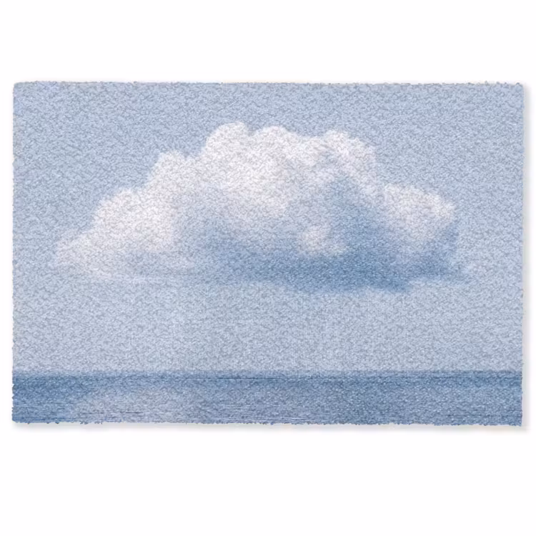 Deurmat - Wolk - Regen - Natuur - Wolk - Regen - Natuur Deurmat klein