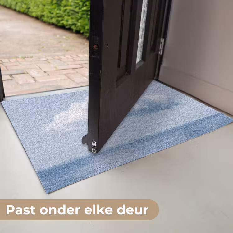 Deurmat - Wolk - Regen - Natuur - Wolk - Regen - Natuur Deurmat klein