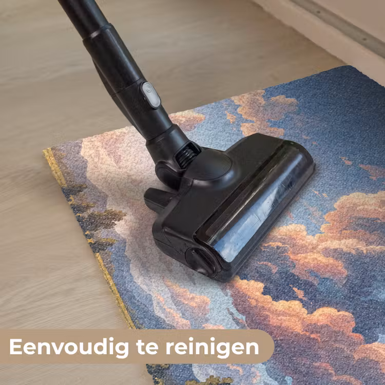 Wolken - Daghemel - Natuur - Illustratie - Oranje Deurmat klein -reinigen_NL