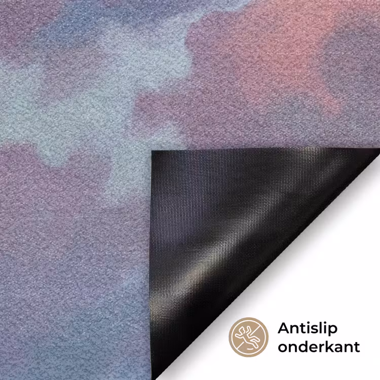 Wolken - Lucht - Natuur - Abstract - Kleurrijk Deurmat klein -antislip_NL
