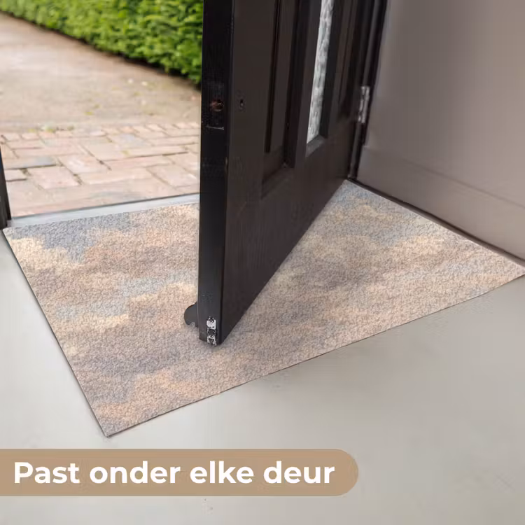 Wolken - Zacht - Natuur - Klassiek - Beige Deurmat klein -USP_NL