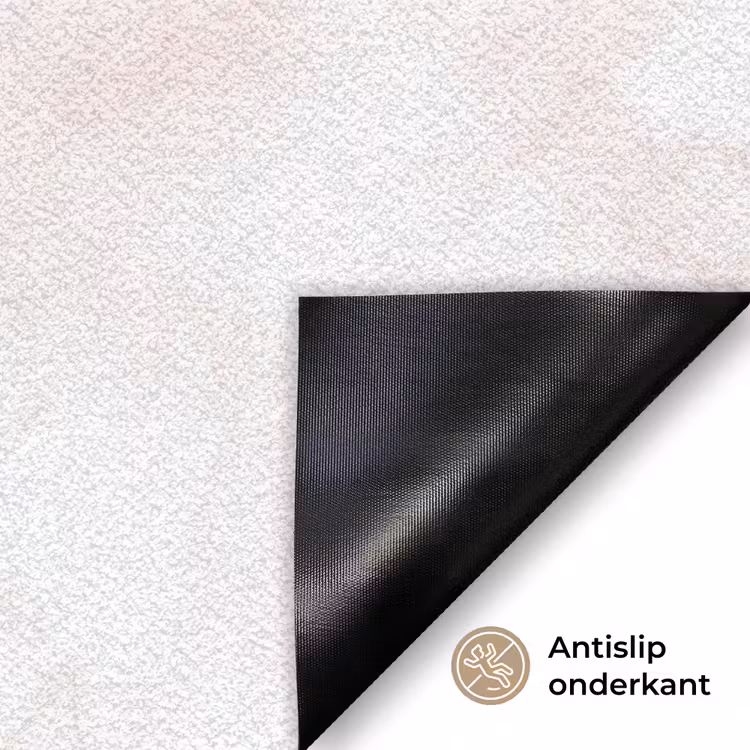 Wolkenstructuur - Roze - Marmer Deurmat klein 898 -antislip_NL