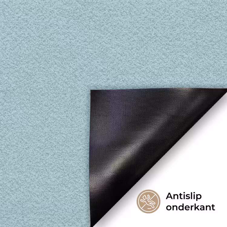 XOXO - Blauw - Rood Deurmat klein -antislip_NL