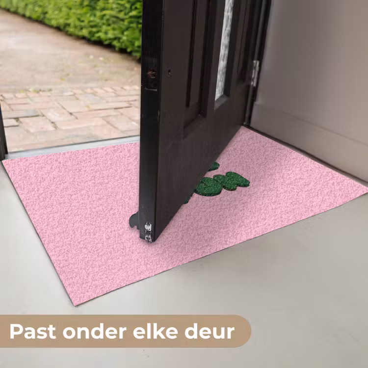 Yes fun - Groen - Roze Deurmat klein -USP_NL