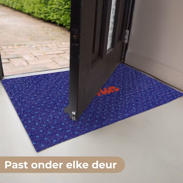 Yes fun - Rood - Blauw - Stippen Deurmat klein -USP_NL