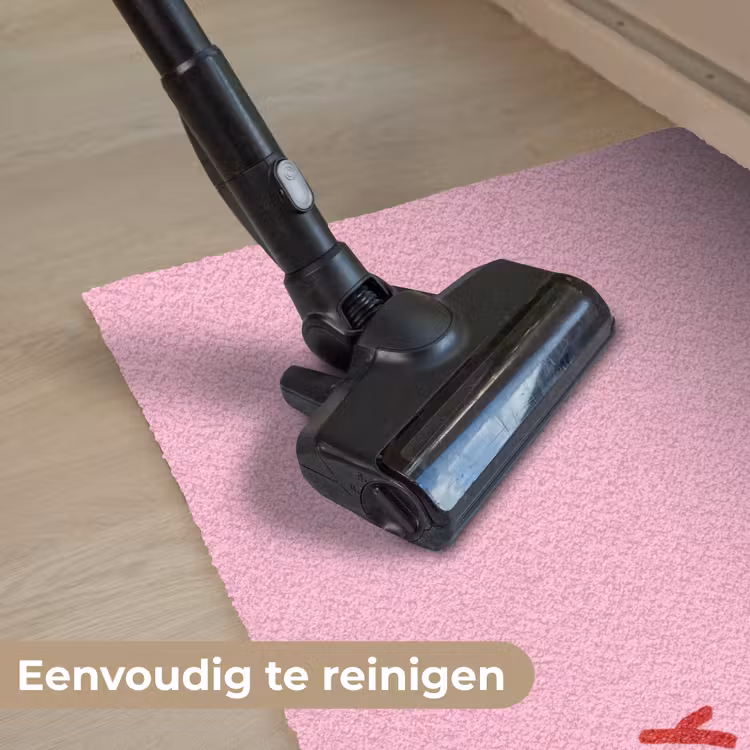 Yes you can do it - Rood - Roze Deurmat klein -reinigen_NL