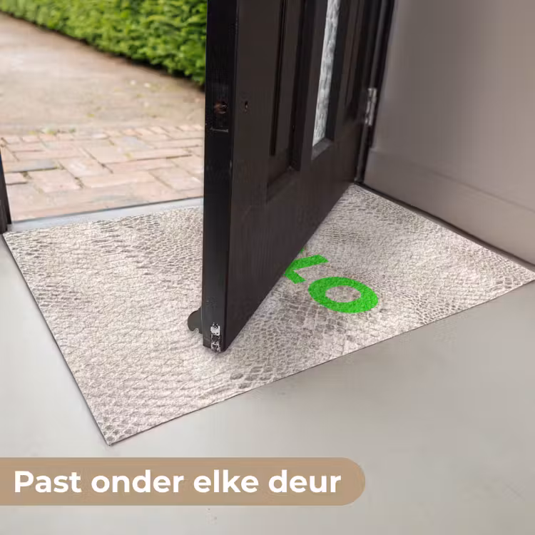 YOLO - Groen - Neon - Slangenprnt Deurmat klein -USP_NL