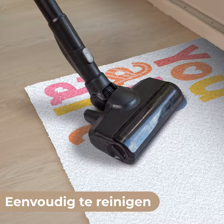 You are art - Kleurrijk - Grafisch Deurmat klein -reinigen_NL