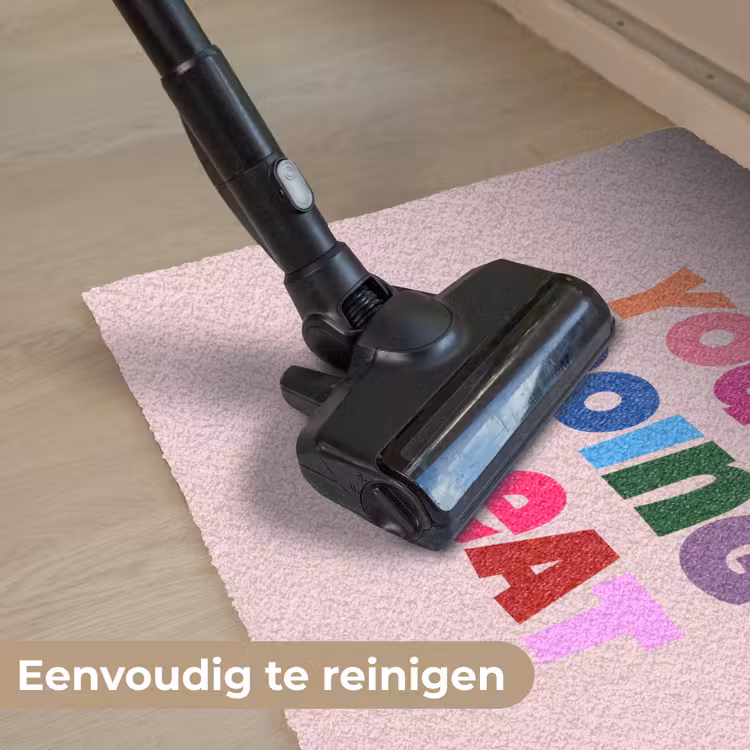 You're doing great - Roze - Kleurrijk Deurmat klein -reinigen_NL