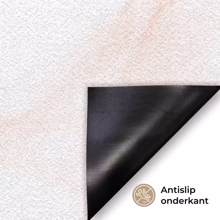 Zalmroze - Marmer - Aders Deurmat klein 898 -antislip_NL