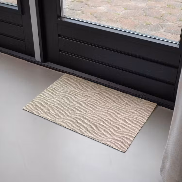 Zand - Golven - Beige Deurmat klein 898 -sfeer2