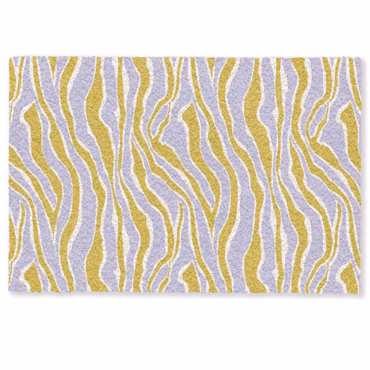 Zebra - Modern - Meerkleurig Deurmat klein 898 -zkaufland3d