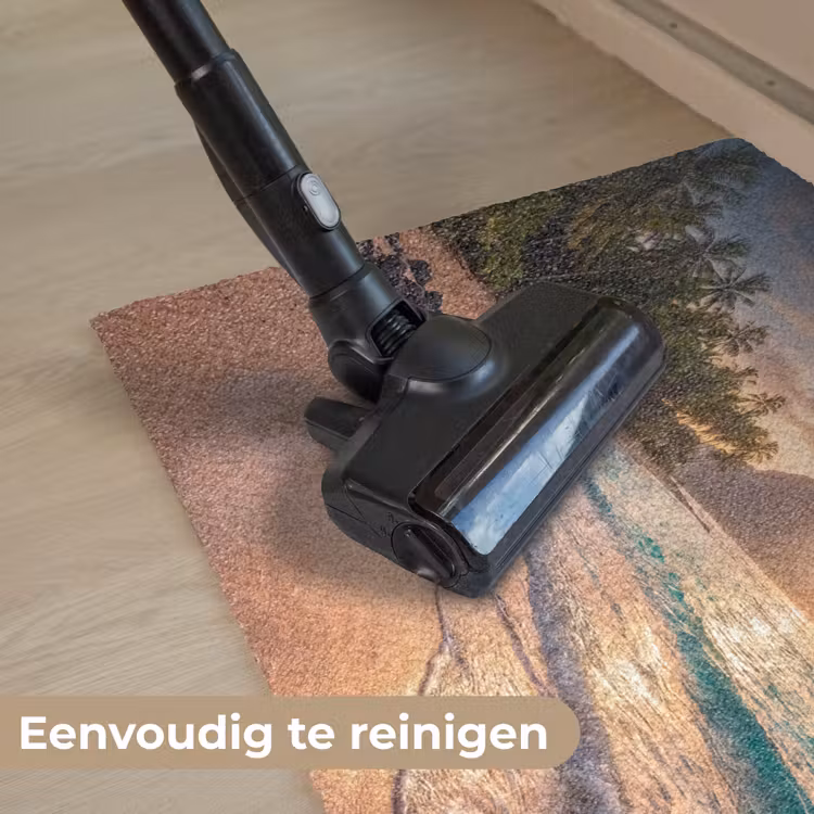 Zee - Berg - Landschap - Tropisch - Goud Deurmat klein -reinigen_NL