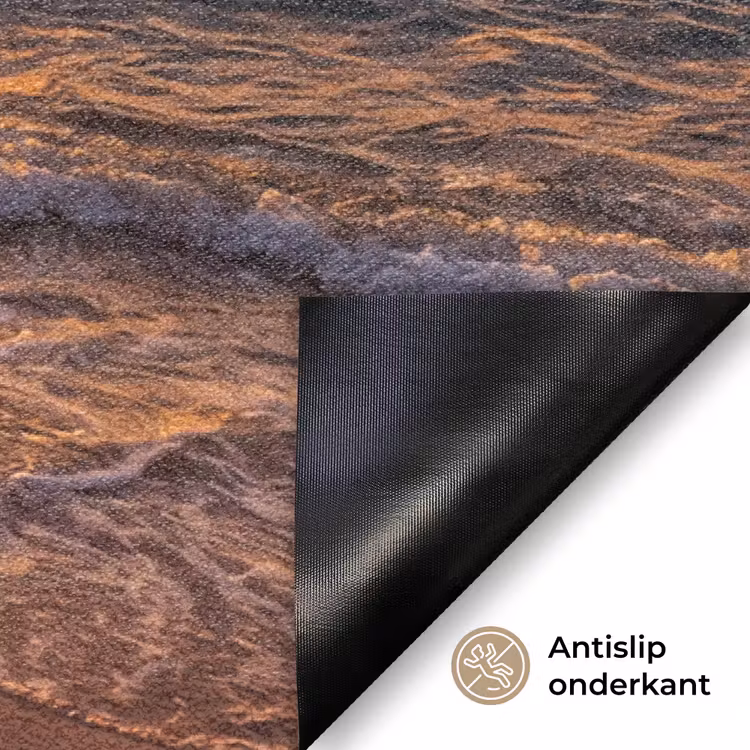 Zee - Kust - Zonsondergang - Natuur - Oranje Deurmat klein -antislip_NL