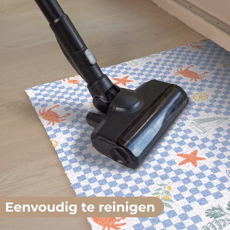 Zee - Patroon - Zeilboot - Blauw Deurmat klein 898 -reinigen_NL