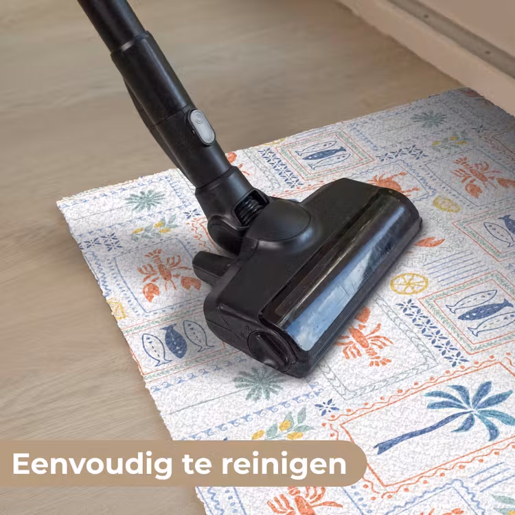 Zee - Zomer - Krab - Patroon Deurmat klein 898 -reinigen_NL