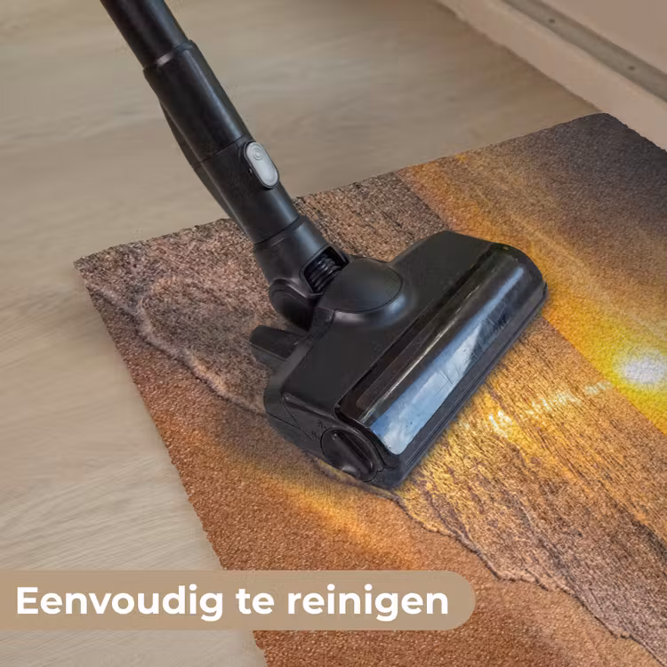 Zee - Zonsondergang - Golven - Kust - Oranje Deurmat klein -reinigen_NL