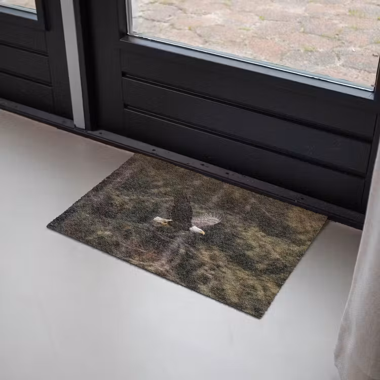 Zeearend - Vliegen - Bos - Natuur Deurmat klein -sfeer2