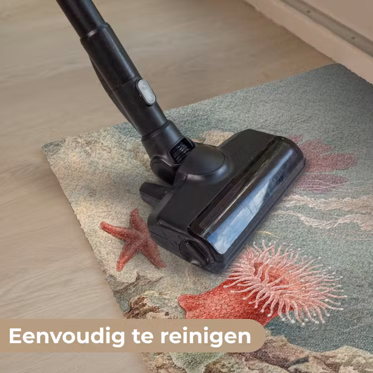 Zeeleven - Kwal - Onderwater - Illustratie - Beige Deurmat klein -reinigen_NL