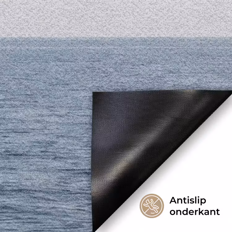 Zeilboot - Zee - Blauw Deurmat klein -antislip_NL