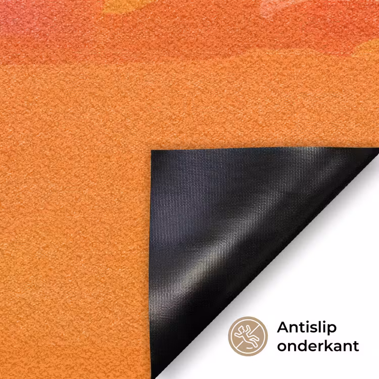 Zon - Abstract - Landschap - Oranje Deurmat klein -antislip_NL