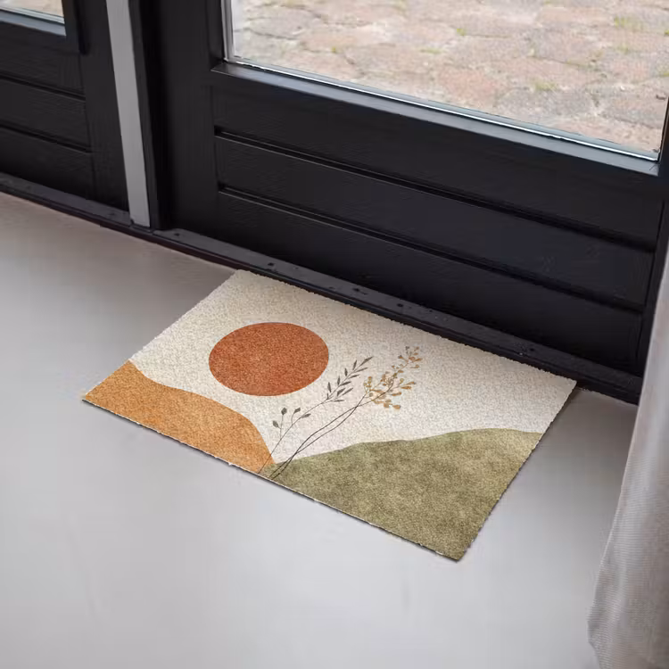 Zon - Abstract - Takken - Oranje Deurmat klein -sfeer2