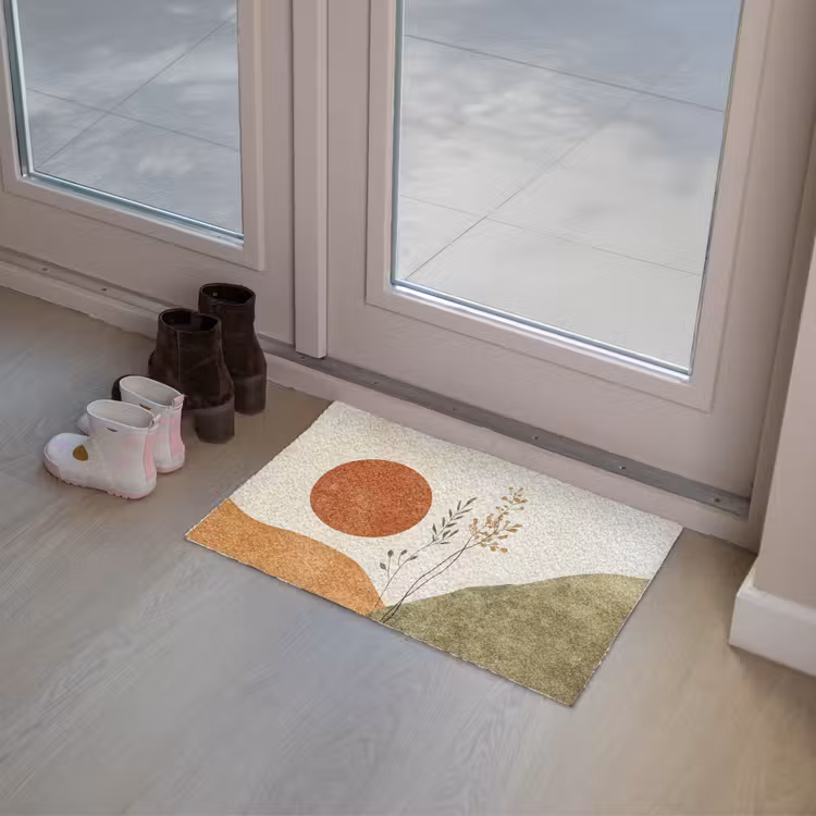 Zon - Abstract - Takken - Oranje Deurmat klein -sfeer3