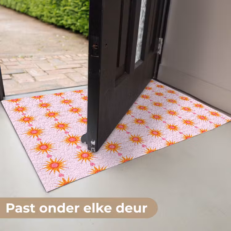 Zon - Motief - Roze Deurmat klein 898 -USP_NL