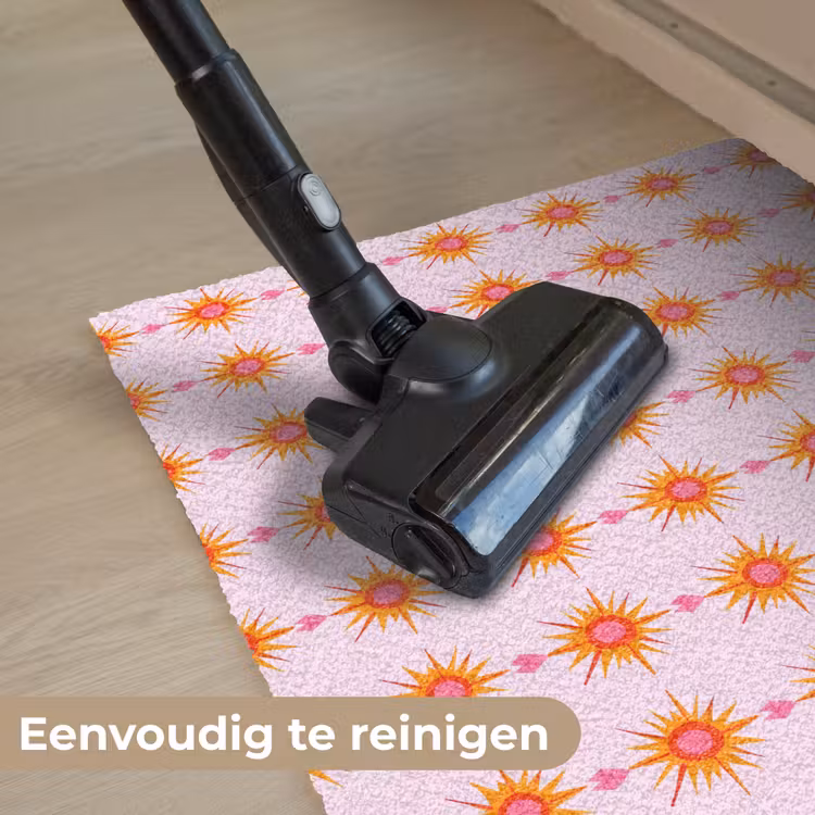 Zon - Motief - Roze Deurmat klein 898 -reinigen_NL