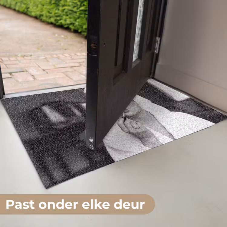 Zonnebril - Vrouw - Zwart - Wit Deurmat klein -USP_NL